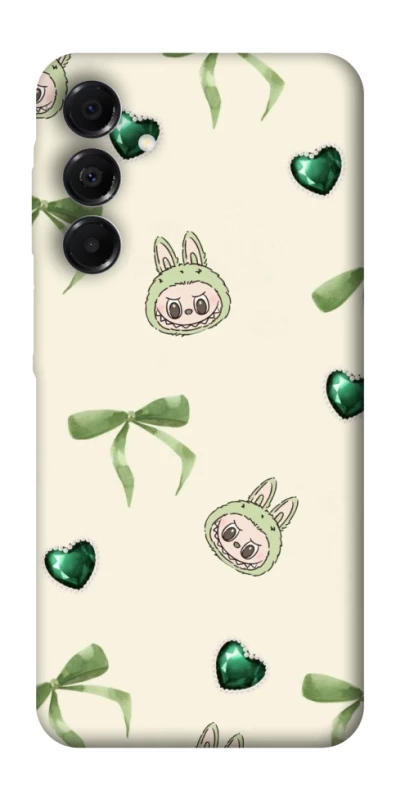 Чохол на Samsung Galaxy A17 4G/5G Labubu Green Heart фото 1 з 1