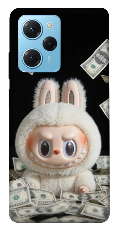Чохол на Xiaomi Poco X5 Pro 5G Dollar Labubu фото 1 з 1