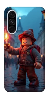 Чохол на Samsung Galaxy A36 5G Roblox Fire Logo Blue Flames фото 1 з 1