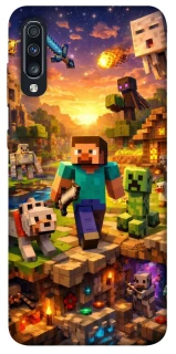 Чохол на Samsung Galaxy A70 (A705F) Minecraft v6 фото 1 з 1