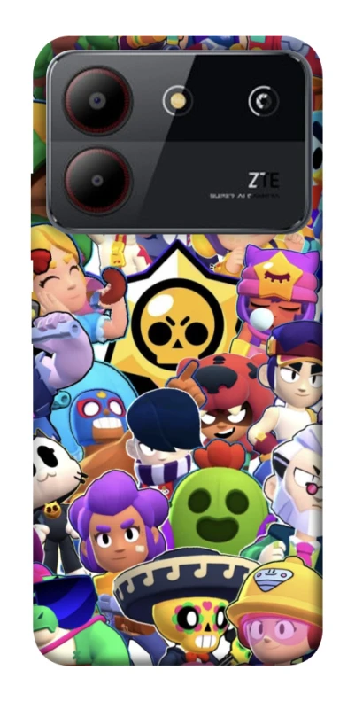 Чехол на ZTE Blade A54 4G Brawl Stars ver.5 фото 1 из 1