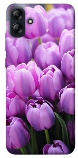 Чехол на Samsung Galaxy A04e Фиолетовые тюльпаны фото 1 из 1