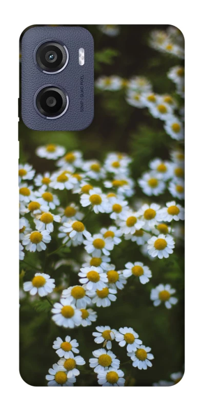 Чохол на Motorola Moto G05 Ромашки v13 фото 1 з 1