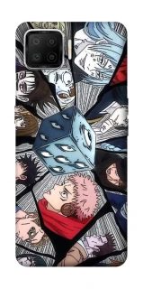 Чехол на Oppo A73 (2017) jujutsu kaisen v4 фото 1 из 1