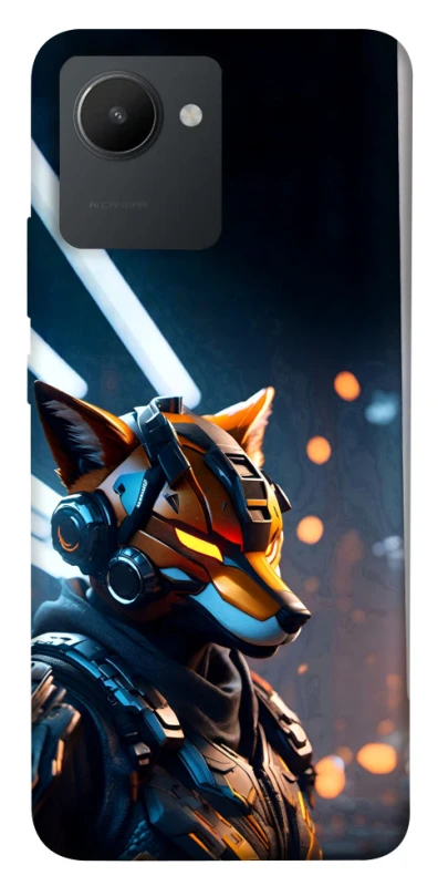 Чехол на Realme C30s Cyber ​​Fox фото 1 из 1