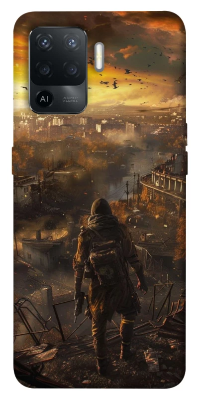 Чехол на Oppo Reno 5 Lite Сталкер v10 фото 1 из 1