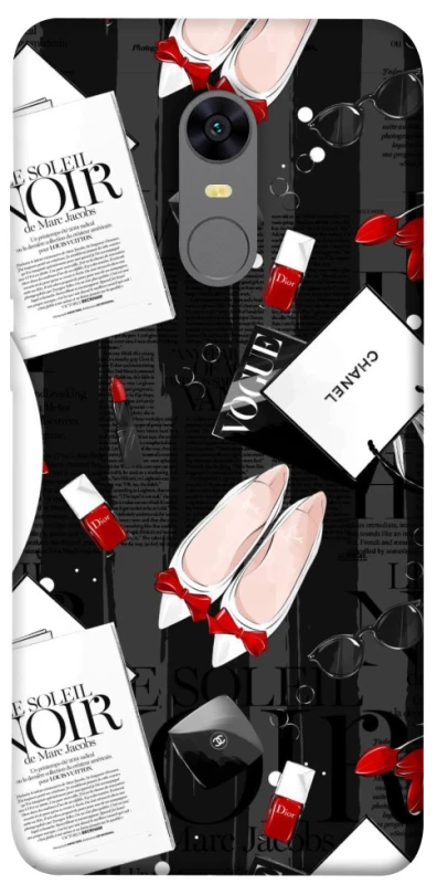 Чехол на Xiaomi Redmi 5 Plus / Redmi Note 5 (Single Camera) Fashion collage ver.4 фото 1 из 1