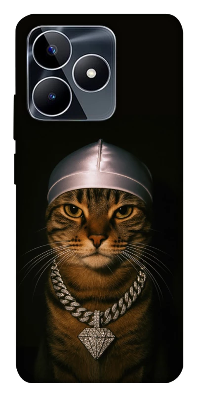 Чохол на Realme C53 Cat in Bling фото 1 з 1