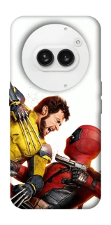 Чехол на Nothing Phone (2a) Deadpool and Wolverine фото 1 из 1