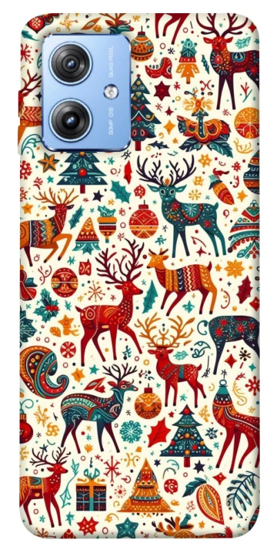 Чохол на Motorola Moto G84 Christmas spirit ver.5 фото 1 з 1