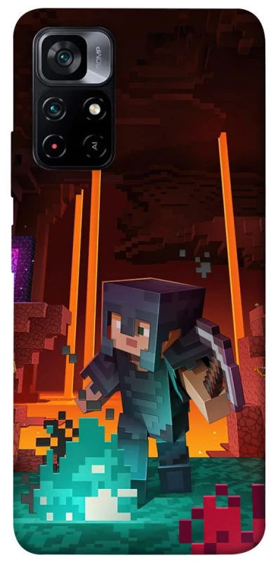 Чохол на Xiaomi Poco M4 Pro 5G Minecraft game adventure фото 1 з 1