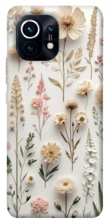 Чохол на Xiaomi Mi 11 Floral design ver.1 фото 1 з 1
