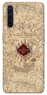 Чохол на Oppo A91 Harry Potter Marauder's Map фото 1 з 1