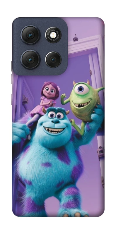 Чохол на Motorola Moto G86 Monsters friends фото 1 з 1