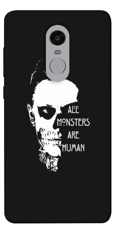Чохол на Xiaomi Redmi Note 4X / Note 4 (Snapdragon) All Monsters are Human фото 1 з 1