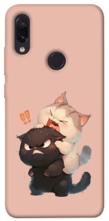 Чехол на Xiaomi Redmi Note 7 / Note 7 Pro / Note 7s Сat and cat фото 1 из 1