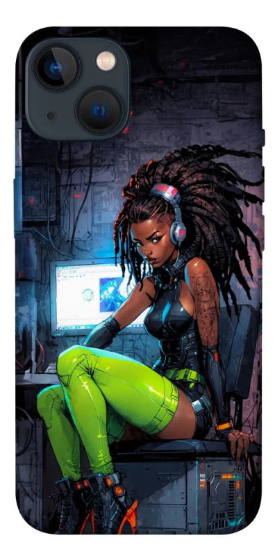 Чехол на Apple iPhone 13 (6.1") Cyber girl фото 1 из 1