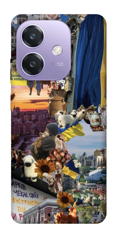 Чохол на Oppo A3X Ukraine style ver.2 фото 1 з 1