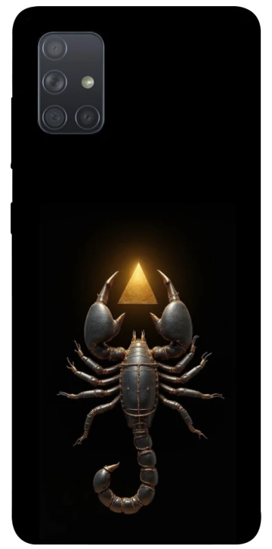 Чохол на Samsung Galaxy A71 Scorpio with Golden Triangle фото 1 з 1