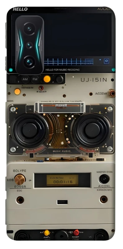 Чохол на Xiaomi Redmi K50 Gaming Audio panel фото 1 з 1