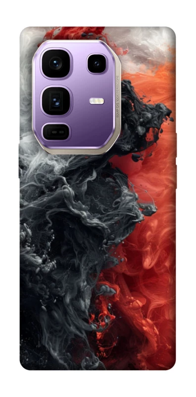 Чохол на Infinix Note 50 Pro+ Black and Red фото 1 з 1