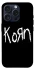 Чохол на Apple iPhone 15 Pro (6.1") Korn logo фото 1 з 1