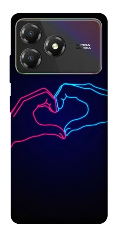 Чохол на ZTE Blade A36 Neon love фото 1 з 1