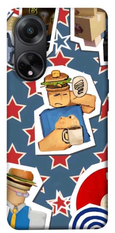 Чохол на Oppo A58 4G Roblox v2 фото 1 з 1