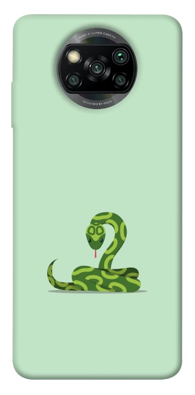 Чехол на Xiaomi Poco X3 NFC / Poco X3 Pro Змейка фото 1 из 1