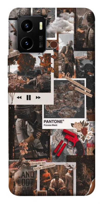 Чохол на Vivo Y15s PUBG Collage фото 1 з 1