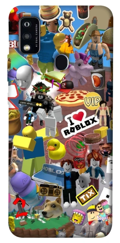 Чохол на ZTE Blade A51 Roblox collage ver.5 фото 1 з 1