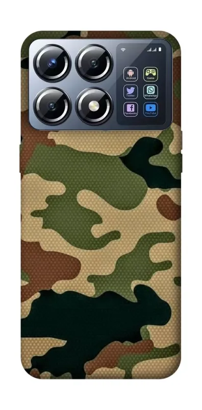 Чохол на Xiaomi POCO X8 Pro Camouflage v27 фото 1 з 1