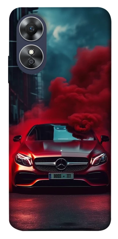 Чехол на Oppo A17 Mercedes in smoke фото 1 из 1