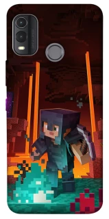 Чехол на Nokia G11 Plus Minecraft game adventure фото 1 из 1