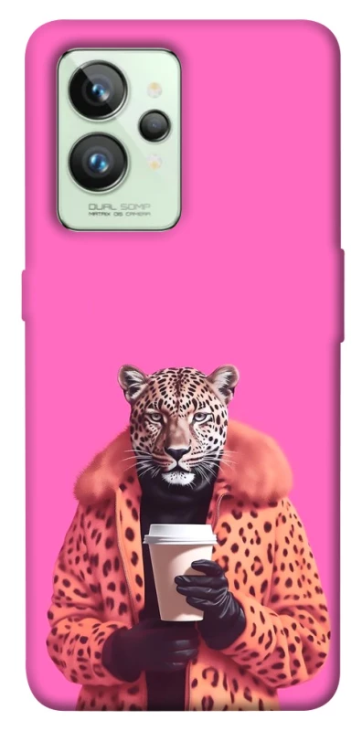 Чехол на Realme GT2 Леопард с кофе фото 1 из 1