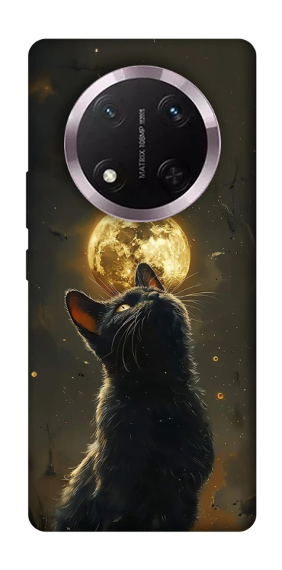 Чохол на Honor X9c Кіт під місяцем v2 фото 1 з 1