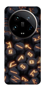 Чехол на Xiaomi 14 Ultra Огненые руны фото 1 из 1