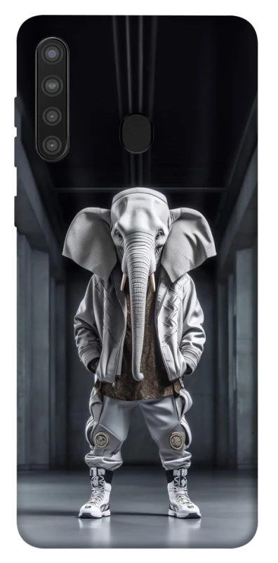 Чохол на Samsung Galaxy A21 Слон v2 фото 1 з 1