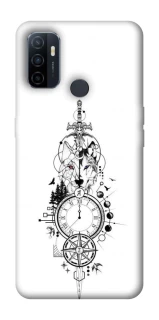 Чехол на Oppo A53 / A32 / A33 Tattoo ver.8 фото 1 из 1