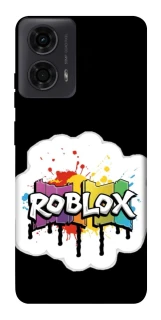 Чехол на Motorola Moto G24 Roblox logo ver.2 фото 1 из 1