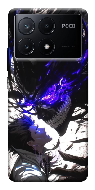 Чохол на Xiaomi Poco X6 Black soul anime фото 1 з 1
