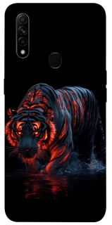 Чохол на Oppo A31 fire tiger фото 1 з 1