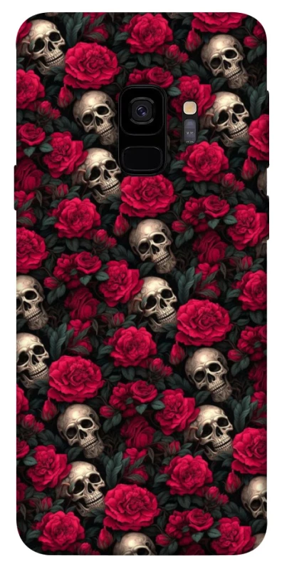 Чохол на Samsung Galaxy S9 Черепа та рози фото 1 з 1