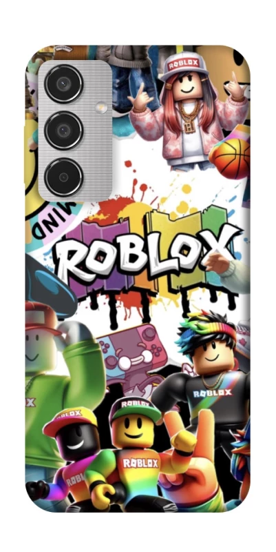 Чохол на Samsung Galaxy M35 Roblox Characters Collage фото 1 з 1