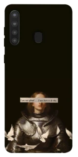 Чохол на Samsung Galaxy A21 Not afraid фото 1 з 1