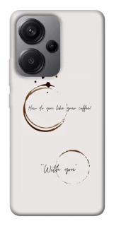 Чехол на Xiaomi Redmi Note 13 Pro+ Coffee with you фото 1 из 1