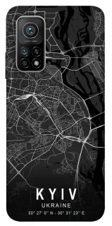 Чохол на Xiaomi Mi 10T Kyiv map фото 1 з 1