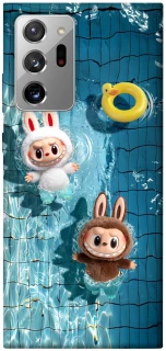 Чохол на Samsung Galaxy Note 20 Ultra Labubu in the pool фото 1 з 1