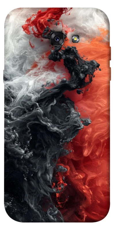 Чохол на Samsung A720 Galaxy A7 (2017) Black and Red фото 1 з 1