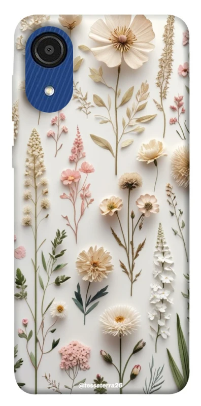 Чохол на Samsung Galaxy A03 Core Floral design ver.1 фото 1 з 1